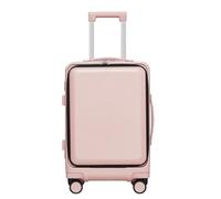 GOOPEEG Valige Valigie Con Ruota Universale Per Bagagli Di Sicurezza, Interfaccia USB, Lucchetto Con Codice TSA Leggero Luggage(B,20in)