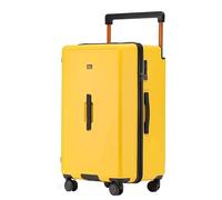 GOOPEEG Valige Valigie con ruote Bagagli di grande capacità con guscio rigido Lucchetto a combinazione Bagaglio a mano Luggage(A,28 inch)
