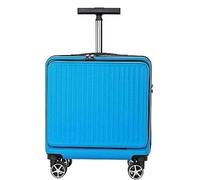 GOOPEEG Valige Valigie Da 16 Pollici Per Viaggi D'affari, Imbarco, Bagaglio A Mano, Resistente Ai Graffi, Con Ruote Luggage(B)