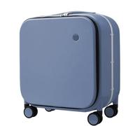 GOOPEEG Valige Valigie D'imbarco Viaggi D'affari Valigie Portatili Con Leva Regolabile Con Ruote Luggage(A)