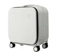 GOOPEEG Valige Valigie D'imbarco Viaggi D'affari Valigie Portatili Con Leva Regolabile Con Ruote Luggage(B)