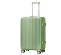 GOOPEEG Valige Valigie Rigide In ABS Con Ruote Tasca Di Separazione Asciutta E Bagnata Bagagli Leggeri Luggage(Grün,22 inch)