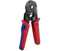 GOOPOOL Pinza Crimpatrice Capicorda, Pinza per Terminali per Crimpare 0,25-10 mm²,Strumenti di Crimpatura Pinza a Quattro Lati per Cavi a Cricchetto Autoregolabile AWG 23-7