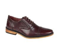 Goor Junior Classic Oxblood Smart Formale Oxford Brogue Stringate B 516BD