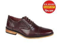 Goor Junior Classic Oxblood Smart Formale Oxford Brogue Stringate B 516BD