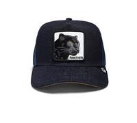 Goorin Bros. The Panther Pantera Design in Denim Blu Scuro Berretto da Camionista Regolabile