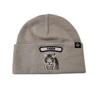 Goorin Bros, ,Accessories ,Donna ,Grigio ,ONE SIZE Tiger Beanie Morbido Rock