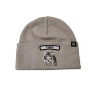 Goorin Bros. Berretto Tiger 107-1798 Beanie Unisex 100% Acrilico Grigio Chiaro Uni