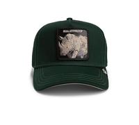 Goorin Bros. Bulletproof Rhino Cappello Trucker A-Frame Verde Scuro Beige