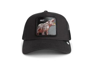 Goorin Bros. Buona Hippo Trucker Cap Originale Ricetta Sport Basecap Ippopotamo