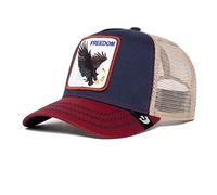 Goorin Bros Cappello Trucker Patch The Freedom Eagle Nero Cod 101-0384-BLK Nero