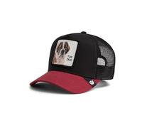 Goorin Bros Cappello Berretto Hat THE TOP DOG TRUCKER Rosso Nero Unisex