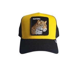 Goorin Bros. Cappello 101-1447 Patch Leopardo Con Visiera Sintetico Nero/Oro Taglia Unica