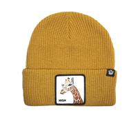 Goorin Bros. Cappello Beanie Hat Cuffia Con Patch Frontale E Logo Su Lato Marrone Unisex