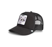 Goorin Bros. Bandit Trucker Cappellino da baseball, cappellino da baseball, da donna/uomo/uomo/Snapback - Snapback, con ombrellone, primavera-estate, autunno/inverno, Nero , Taglia unica