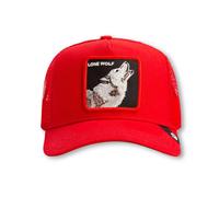 Goorin Bros. Lone Wolf Trucker RUS - Rush One Size, Colore: rosso, Taglia unica