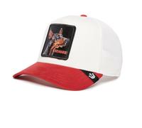 Goorin Bros. Cappello Beware 101-1862 Trucker cap Unisex Misto Poliestere Bianco/Rosso