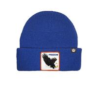 Goorin Bros. Cappello Cappelli Animali Cuffia con Risvolto Beanie Falco Freedom Blu Royal