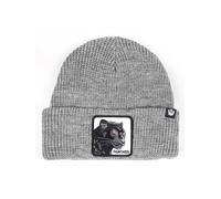 Goorin Bros. Cappello Cappelli Animali Cuffia con Risvolto Beanie Panther Pantera Grigio