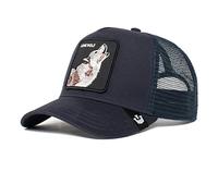 Goorin Bros Cappello Trucker Patch The Lone Wolf Cod 101-0389-NVY Blu