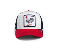 Goorin Bros. Team Rooster Hahn Cappello Trucker A-Frame Bianco