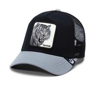 Goorin Bros Cappello Trucker Patch The Savage Tiger Nero Codice 101-1778-BLK Nero