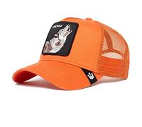 Goorin Bros. Cappello da camionista da uomo - Berretto da baseball in rete - The Farm, Zucca (il Lupo Solitario), Taglia unica