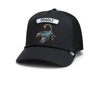 Goorin Bros. Cappello Rocker Top Trucker per uomo e donna, Nero (Deadly Scorp), taglia unica