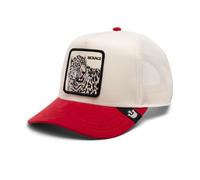 Goorin Bros. Cappello The Menace 101-1863 Trucker cap Unisex Misto Poliestere Bianco/Rosso