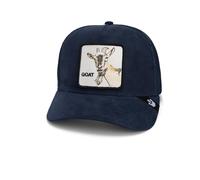 Goorin Bros. Cappello Trucker Collezione Micro Suede, Navy (la capra scamosciata), taglia unica