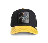 Goorin Bros. Berretto Trucker Deadly Void – nero/giallo, rete con toppa scorpione – taglia unica