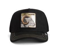 Goorin Bros. Cappello Trucker Golden Legend VOID Nero Basecap Patch Widder