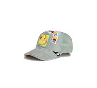 Goorin Bros Cappello Trucker Grigio e Giallo Duck Off Ducking Autocorrectt Happy Thoughts