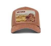Goorin Bros. Cappello Trucker Mesh Lone Ranger Con Patch Western Nuovo