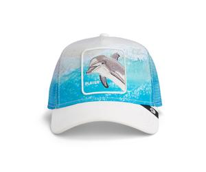 Goorin Bros. Dolphin In The Element Trucker Cap Dust Unisex Basecap Kappe Delfin