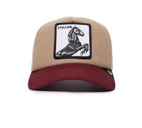 Goorin Bros. Free Rider - 5 Panel Piatto Wildlife Berretto da Baseball Tan Pferd