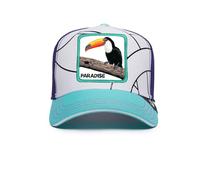 Goorin Bros. Good Times 2 - Cappello da camionista unisex regolabile, Gt2: Altri due biglietti (blu), taglia unica