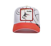 Goorin Bros Cappello Trucker Patch The Double Or Nothing Rosso Codice 101-1397-RED Rosso