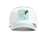 Goorin Bros. Great Escape Collection - Cappello da camionista per uomo e donna, bianco, taglia unica