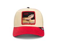 Goorin Bros. Il Serpente Venom Cappello Trucker A-Frame Beige Red