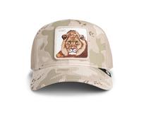 BASEBALL CAP KING CAMO IN VELLUTO BISCUIT