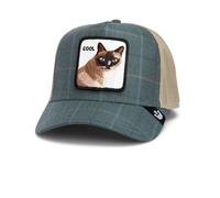 Goorin Bros. Luxury Moon Collection - Cappello da camionista per uomo e donna, Blu (Gatto Lunare), taglia unica