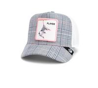 Goorin Bros. MoonPossum Cappello Trucker A-Frame Plaid Bianco