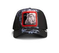 Goorin Bros. Neon Noir Collection Trucker Cappello Uomo Donna, Nero (copertura profonda), taglia unica