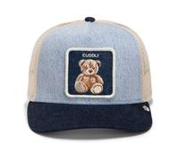 Goorin Bros. OG Trucker Cap Core Mesh Denim Basecap Teddybär Blu