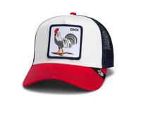 Goorin Bros. Team Rooster Hahn Cappello Trucker A-Frame Bianco