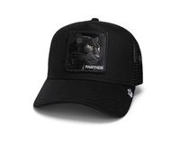 Goorin Bros. The Black Panther Pantera Black Core Nero Berretto da Camionista Regolabile