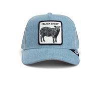 Goorin Bros. The Black Sheep Pecora Design in Denim Azzurro Berretto da Camionista Regolabile