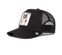 Goorin Bros., The Farm, Butch - Cappellino trucker unisex, con chiusura a scatto regolabile sul retro, colore nero, taglia unica, Taglia unica