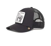 Goorin Bros., The Farm, Cappellino Trucker con Motivo King of The Jungle, Nero, Taglia Unica, Taglia Unica